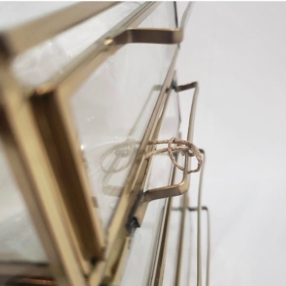 Cosmopolitan CosmoLiving by Cosmopolitan Gold Glass Drawer Storage - Picture 14 of 14